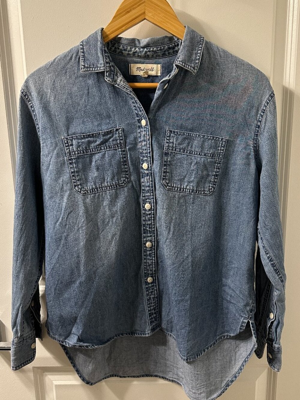 Madewell Chambray Shirt - sz S